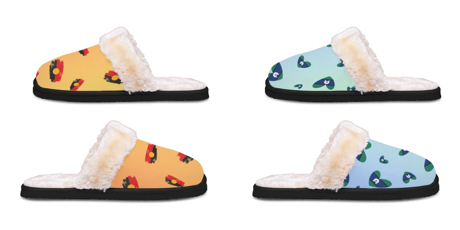 Indigenous Design Men & Women Slippers