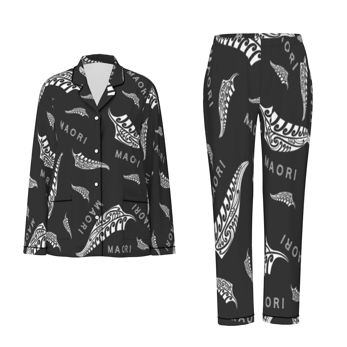 Aroha Dreams – Women's Long Pyjama Set (NZ Design)