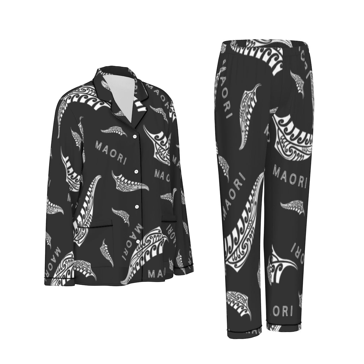 Aroha Dreams – Women's Long Pyjama Set (NZ Design)